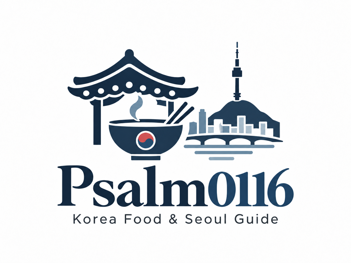 Psalm0116 Korea Food & Seoul Guide logo